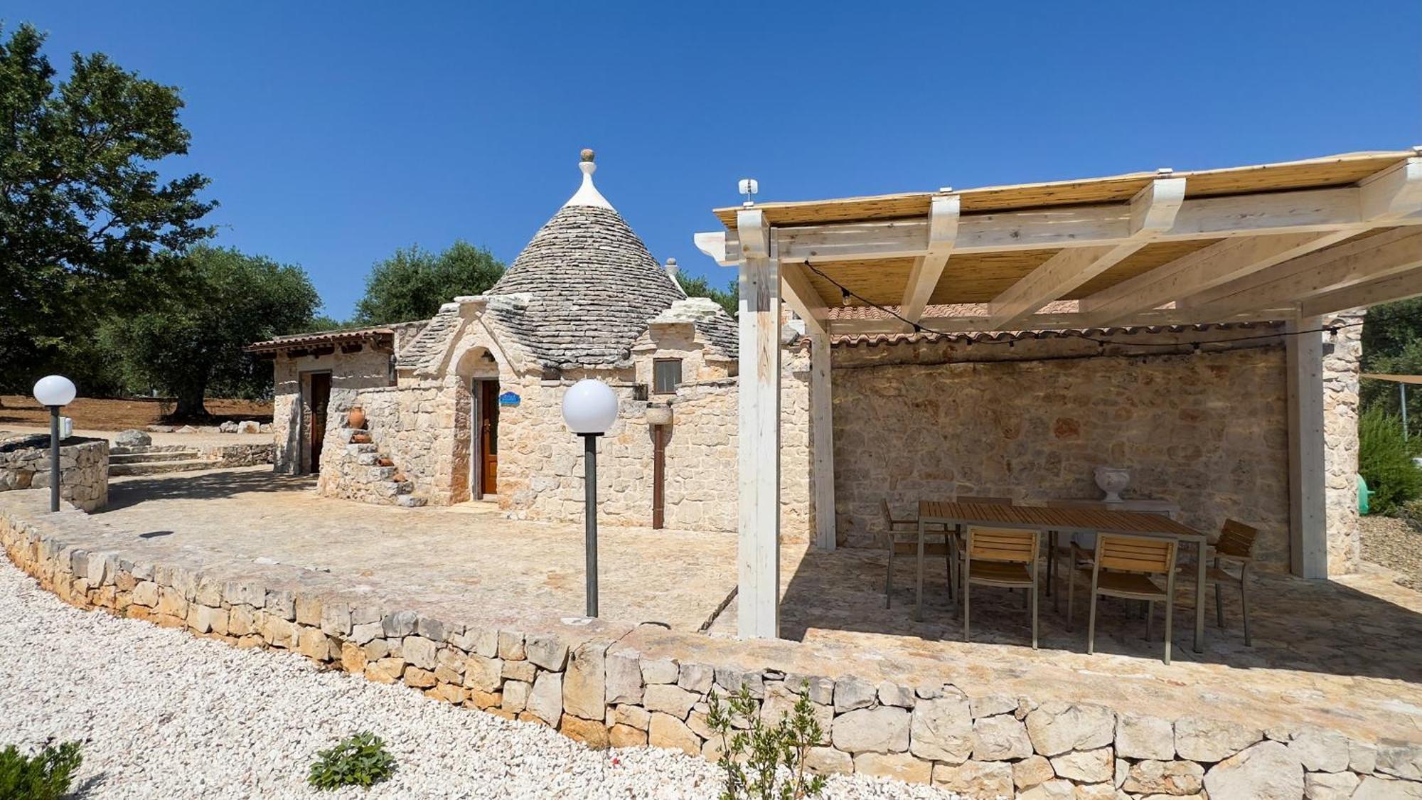 カステッラーナ・グロッテ Trullo Fantasticoヴィラ エクステリア 写真