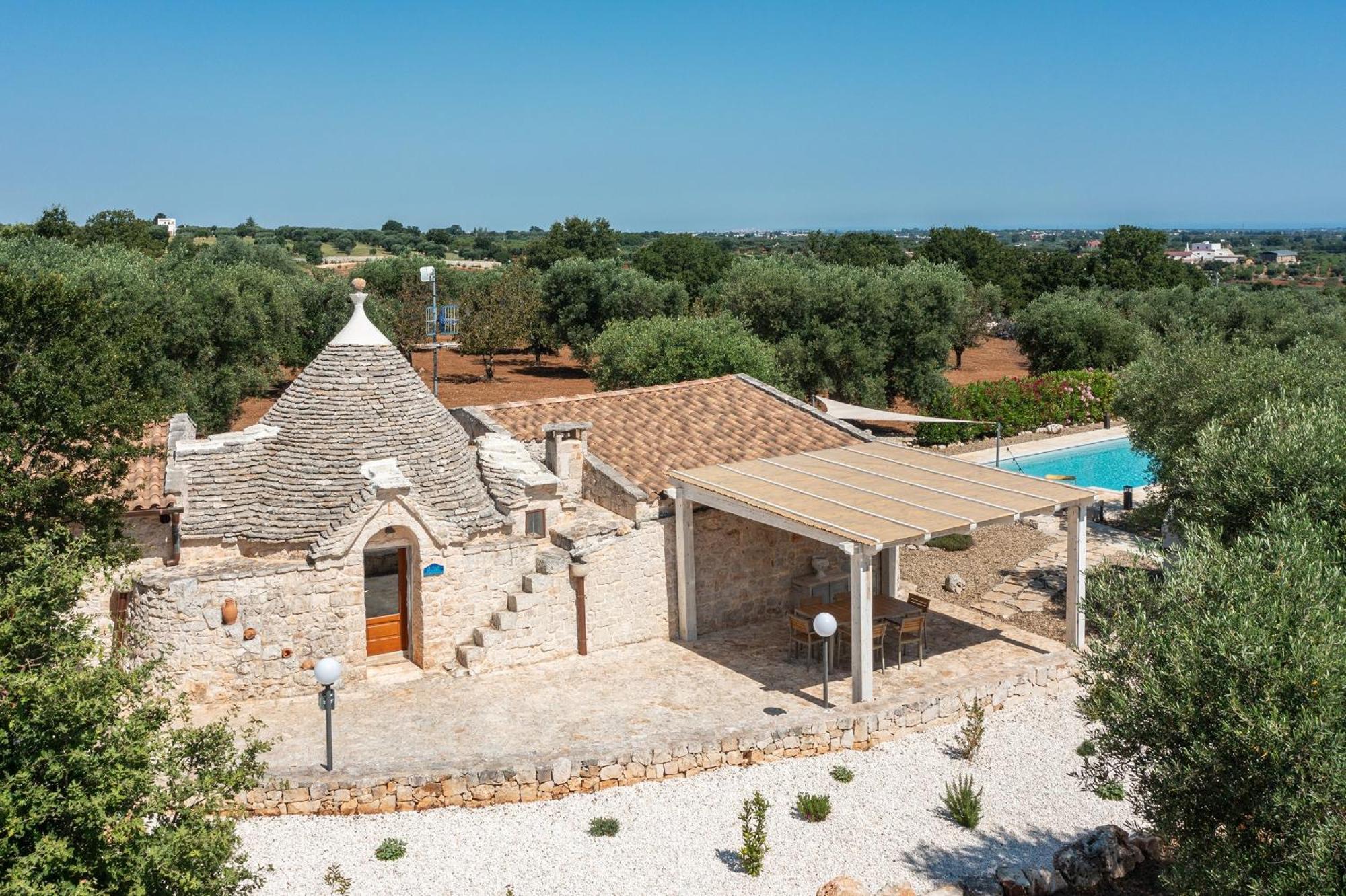 カステッラーナ・グロッテ Trullo Fantasticoヴィラ エクステリア 写真