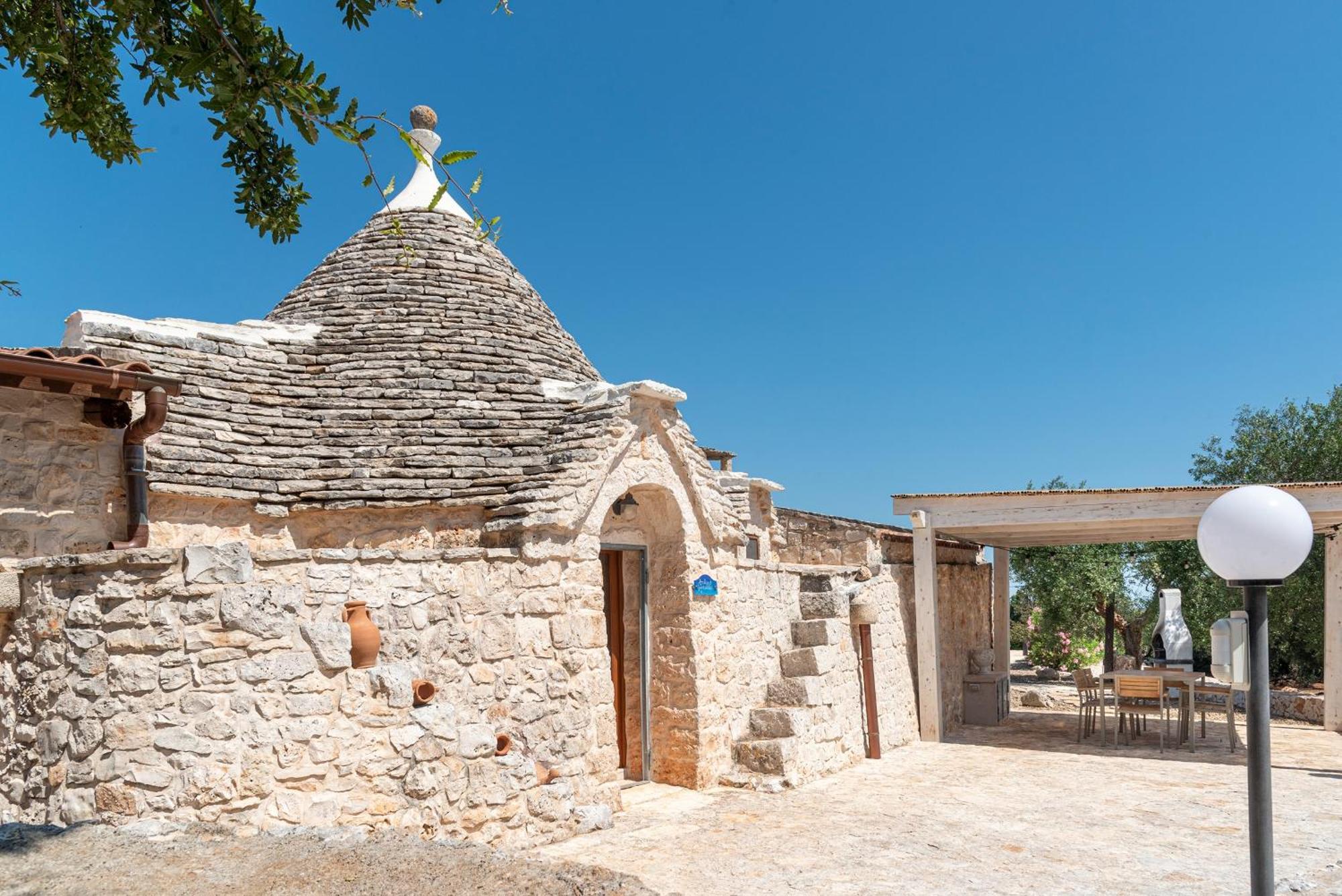カステッラーナ・グロッテ Trullo Fantasticoヴィラ エクステリア 写真